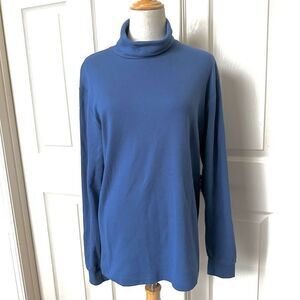 High Sierra blue  long sleeved turtleneck